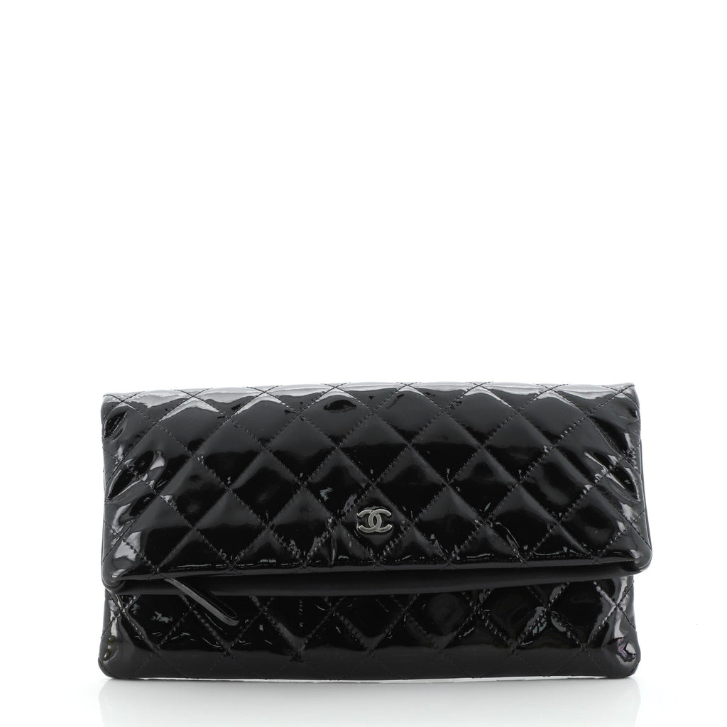Beauty CC Clutch Quilted Patent