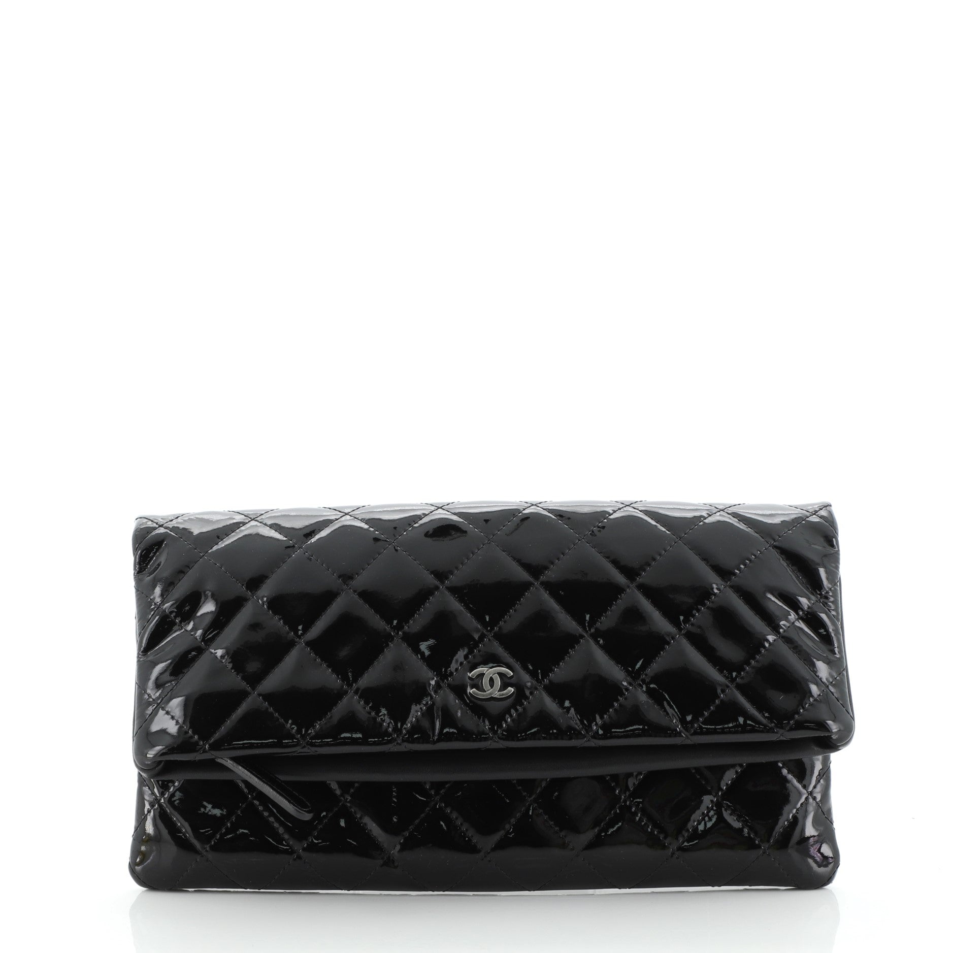 Beauty CC Clutch Quilted Patent