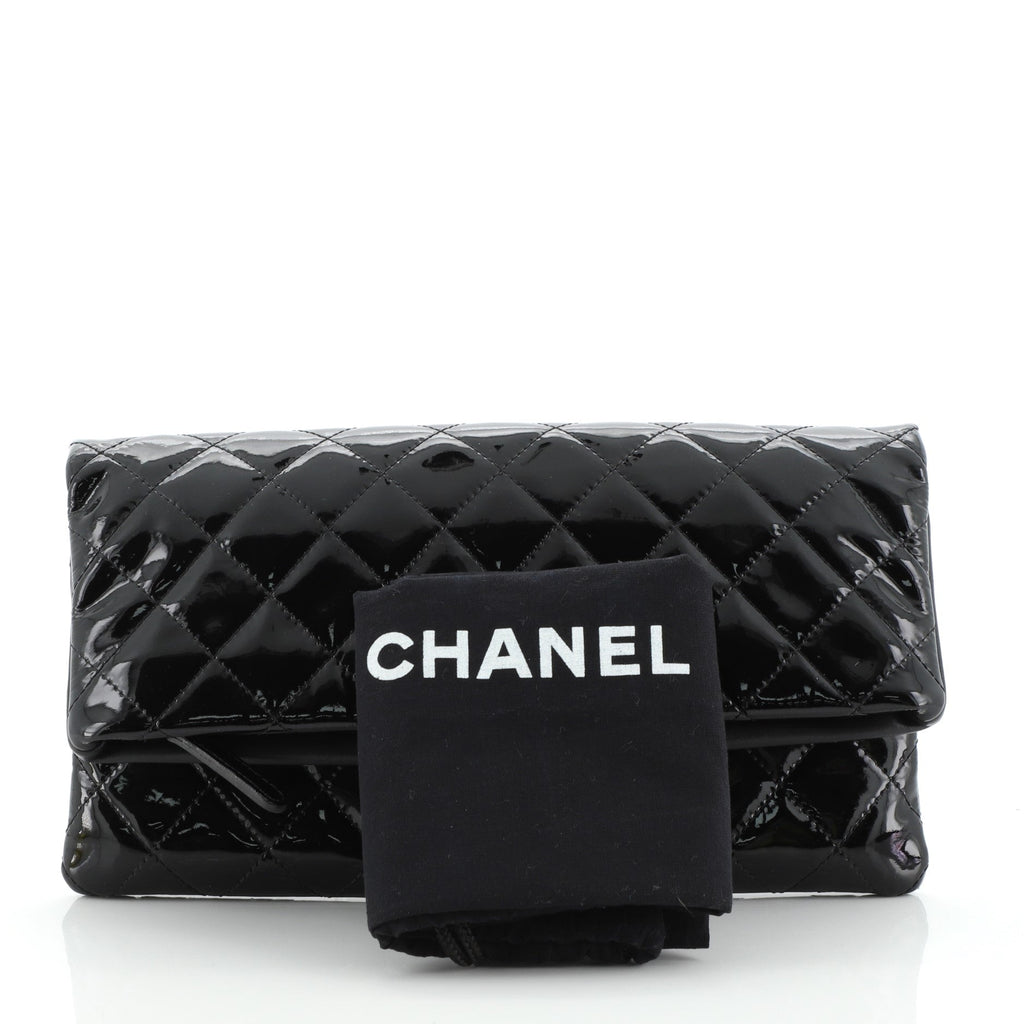 Beauty CC Clutch Quilted Patent