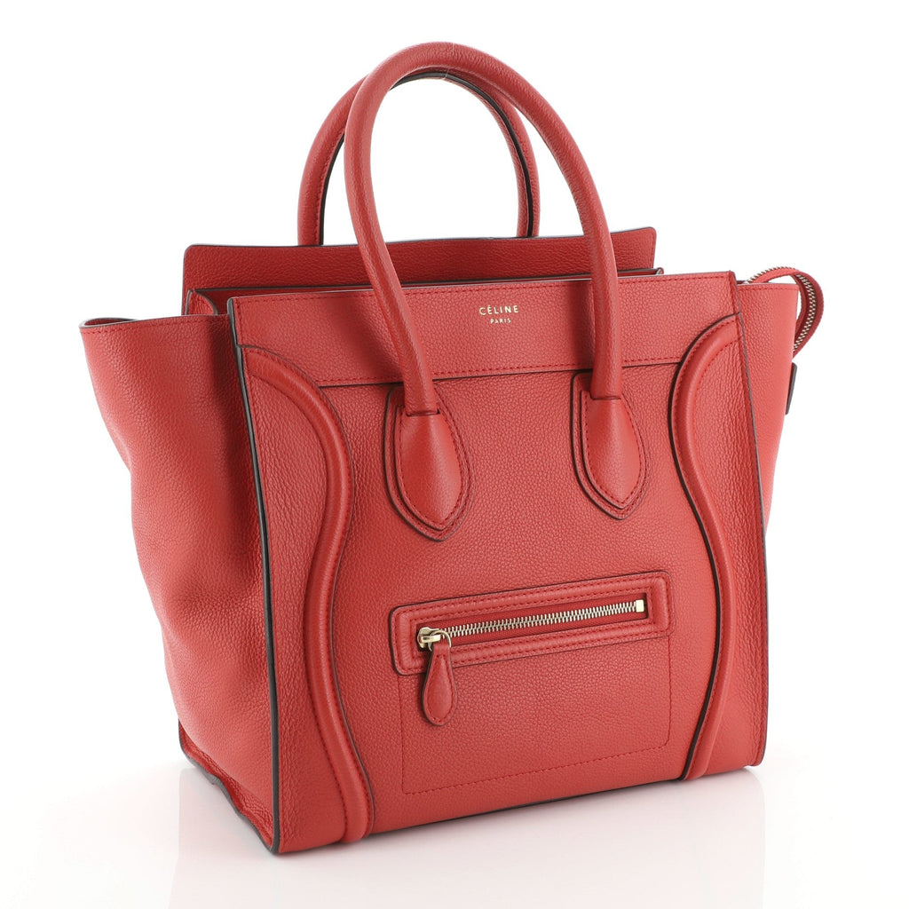 Luggage Bag Grainy Leather Mini