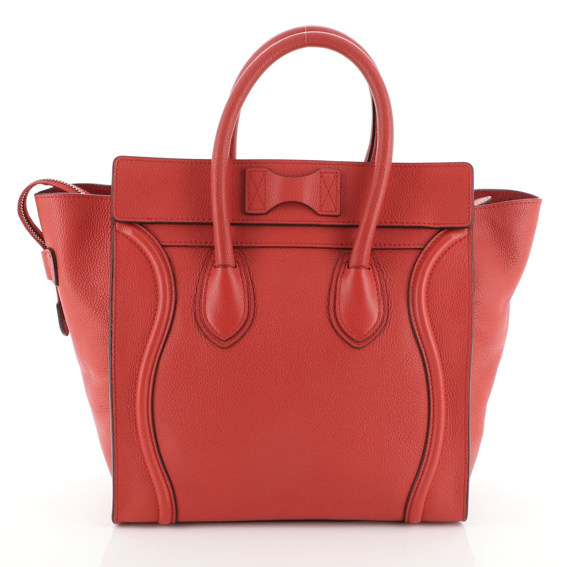 Luggage Bag Grainy Leather Mini