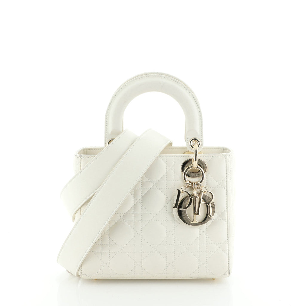 Lady Dior Bag Cannage Quilt Lambskin Mini