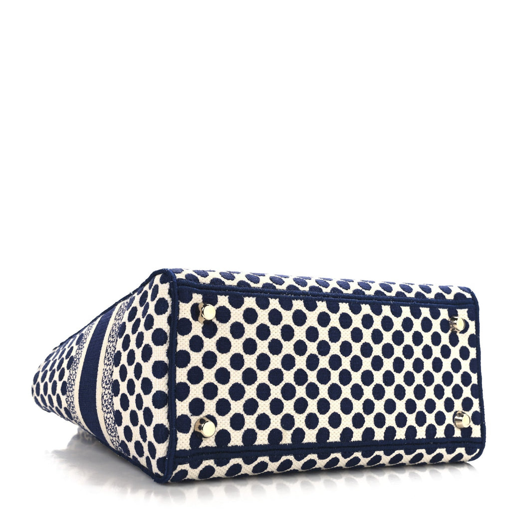 Canvas Medium DiorAmour Dots Lady D-Lite Blue