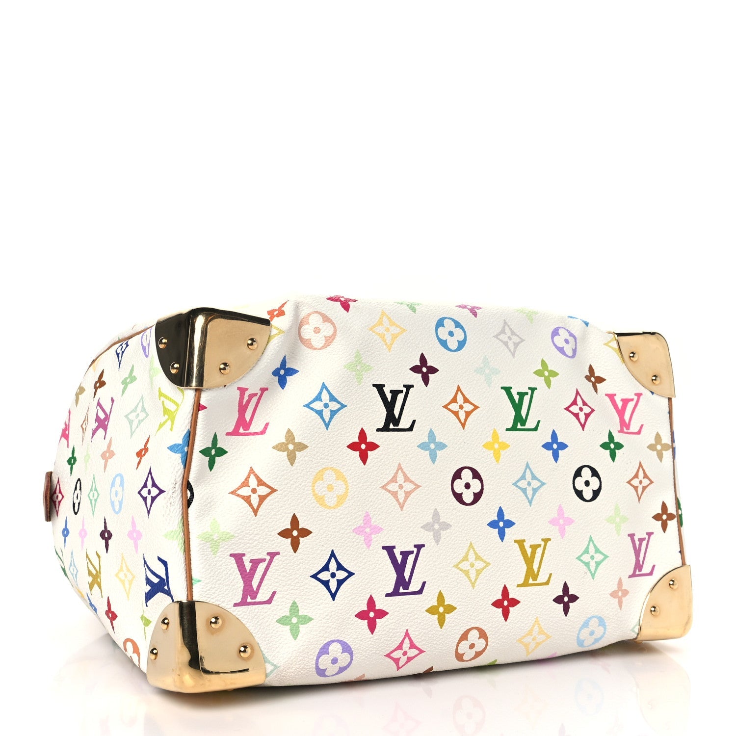 Monogram Multicolor Speedy 30 White