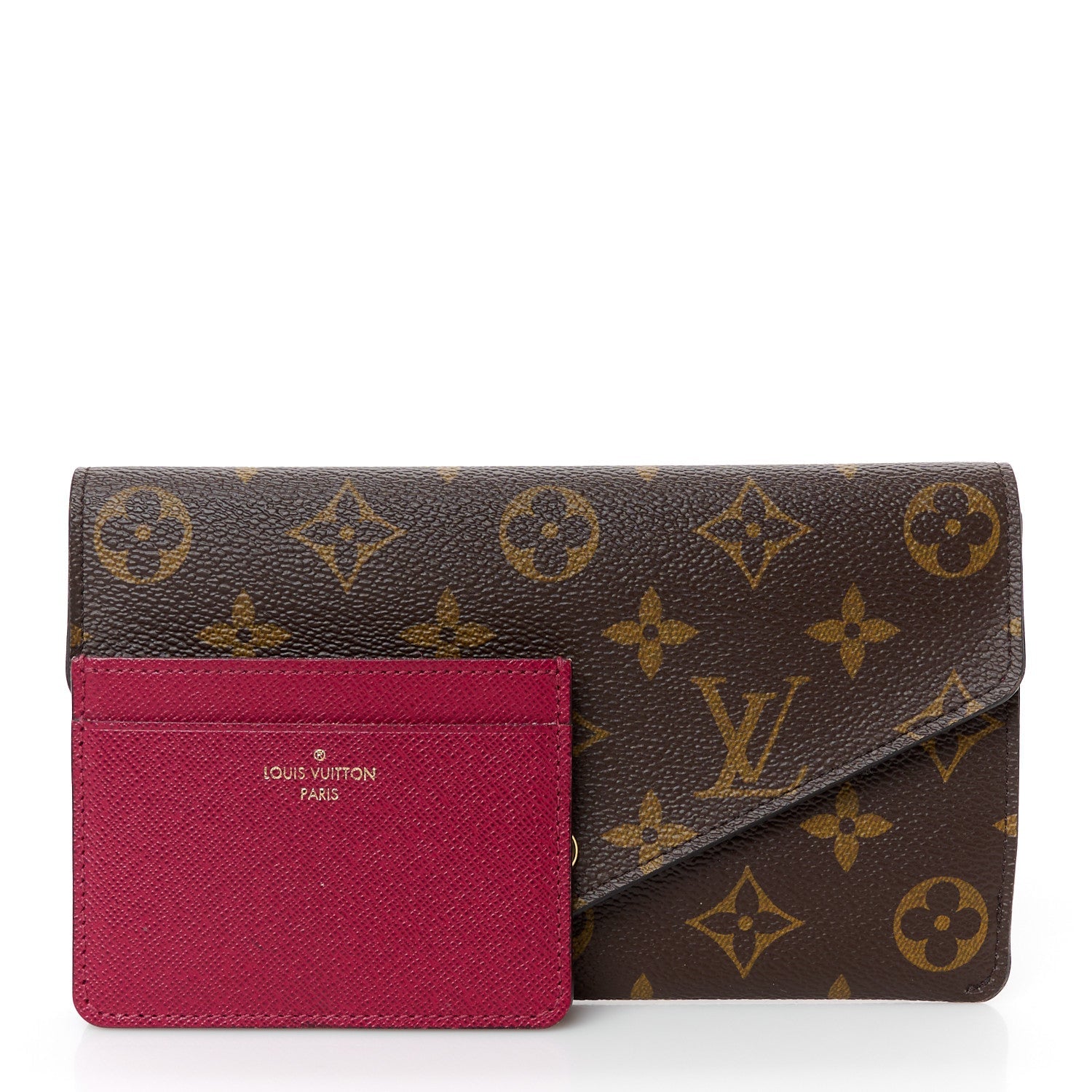Monogram Jeanne Wallet Fuchsia