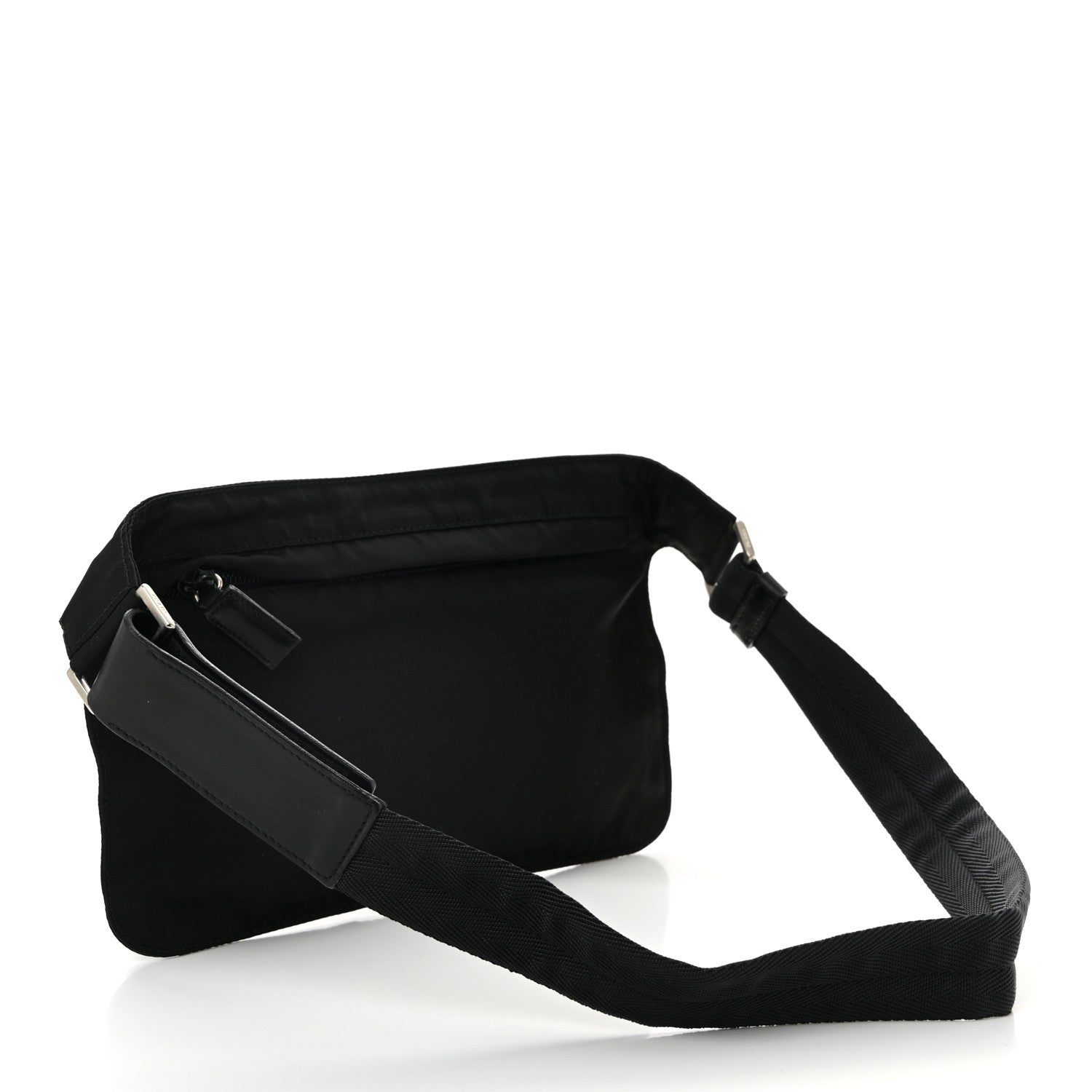 Tessuto Nylon Montagna Belt Bag Black