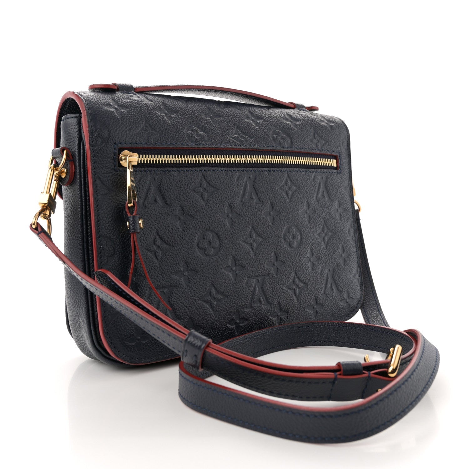 Empreinte Pochette Metis Marine Rouge