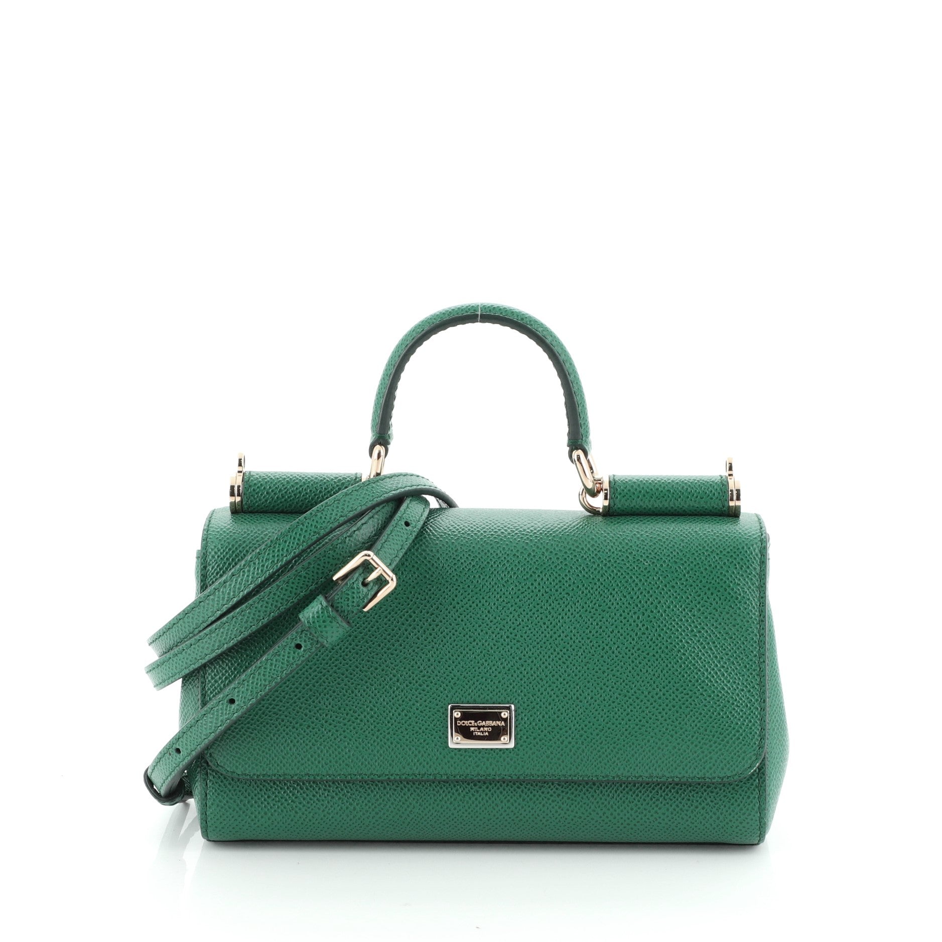 Miss Sicily Convertible Clutch Leather Mini