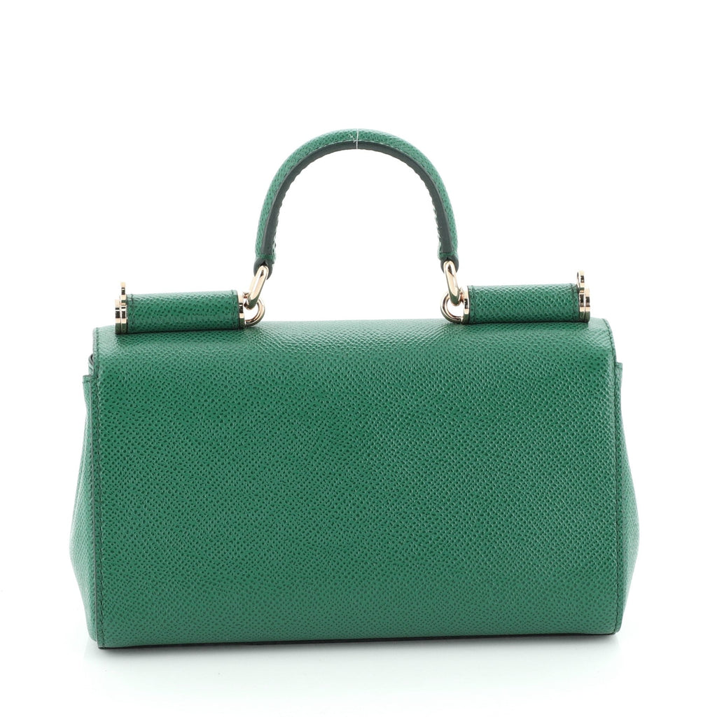 Miss Sicily Convertible Clutch Leather Mini