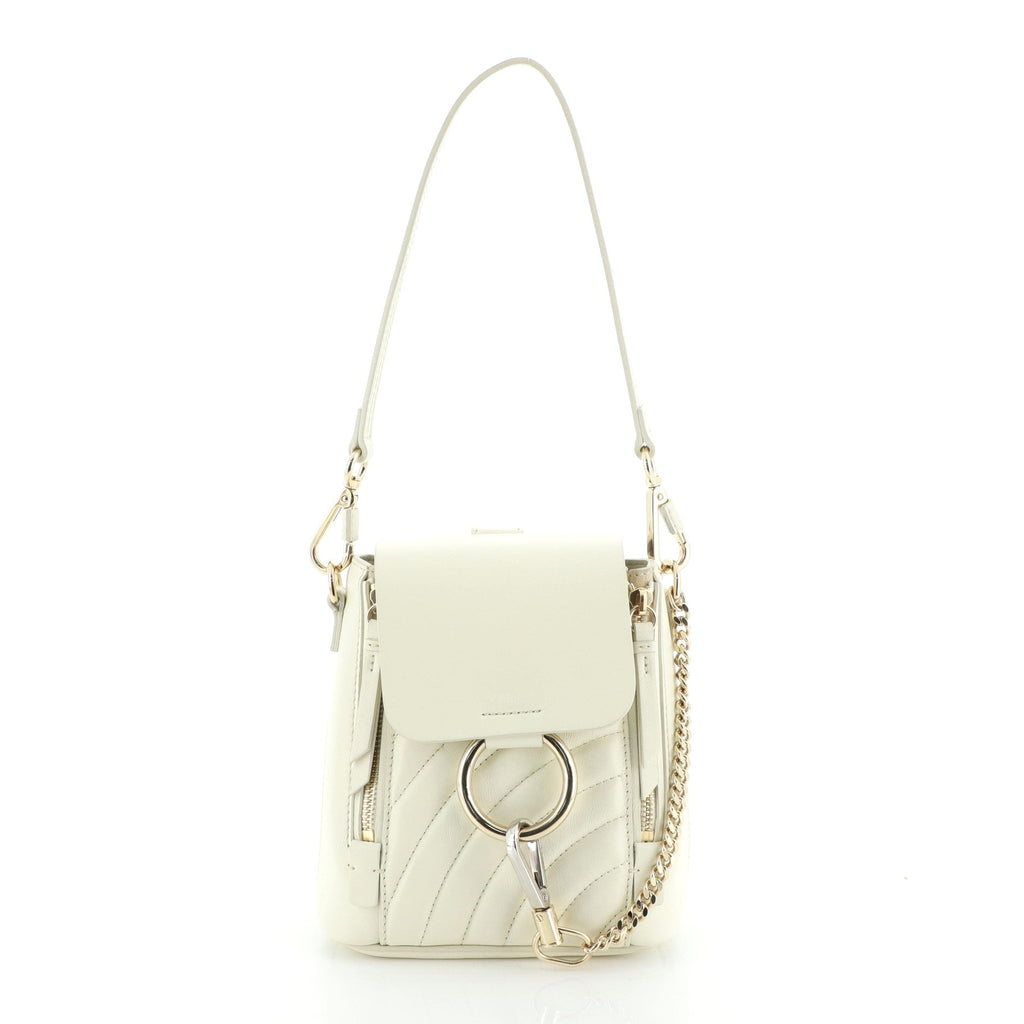 Faye Backpack Quilted Leather Mini