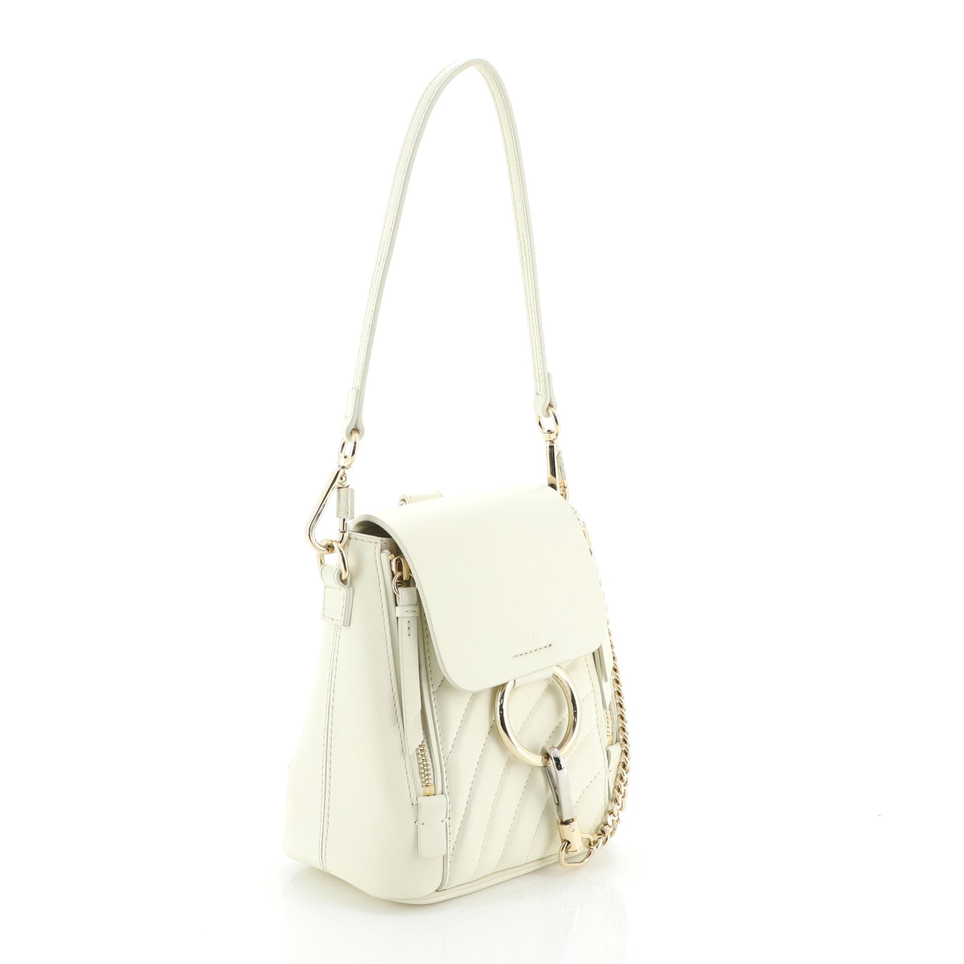 Faye Backpack Quilted Leather Mini