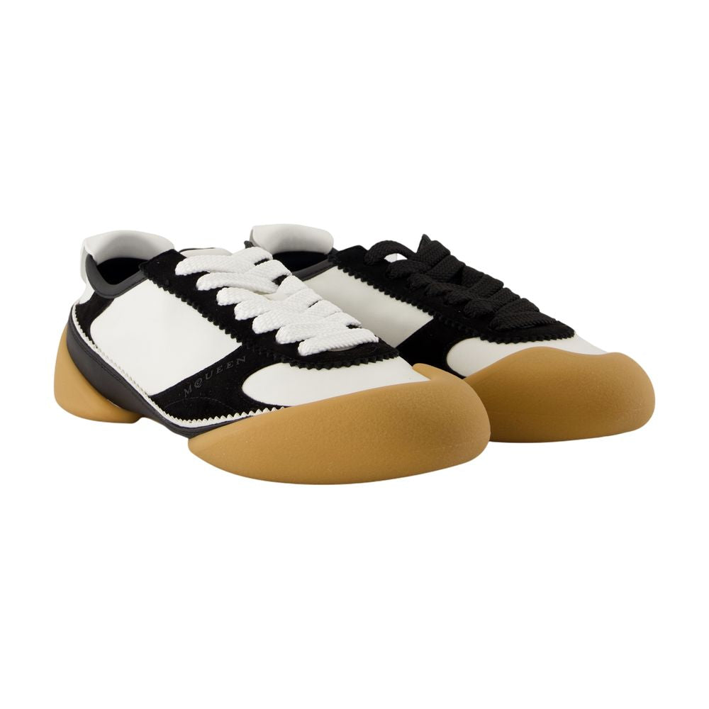 Women's Sneakers Oversized - Alexander McQueen - Leather - White