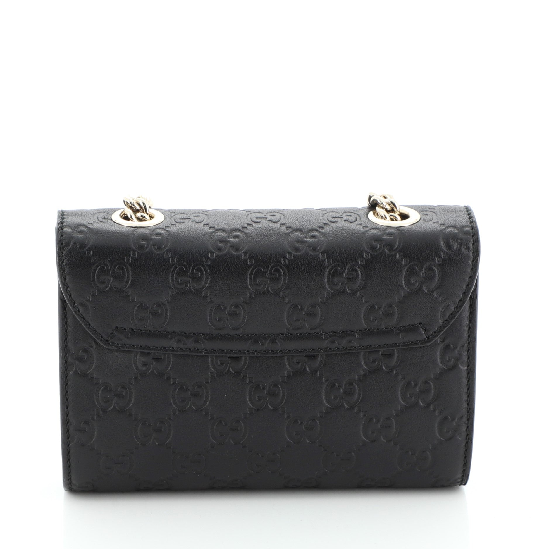 Emily Chain Flap Bag Guccissima Leather Mini