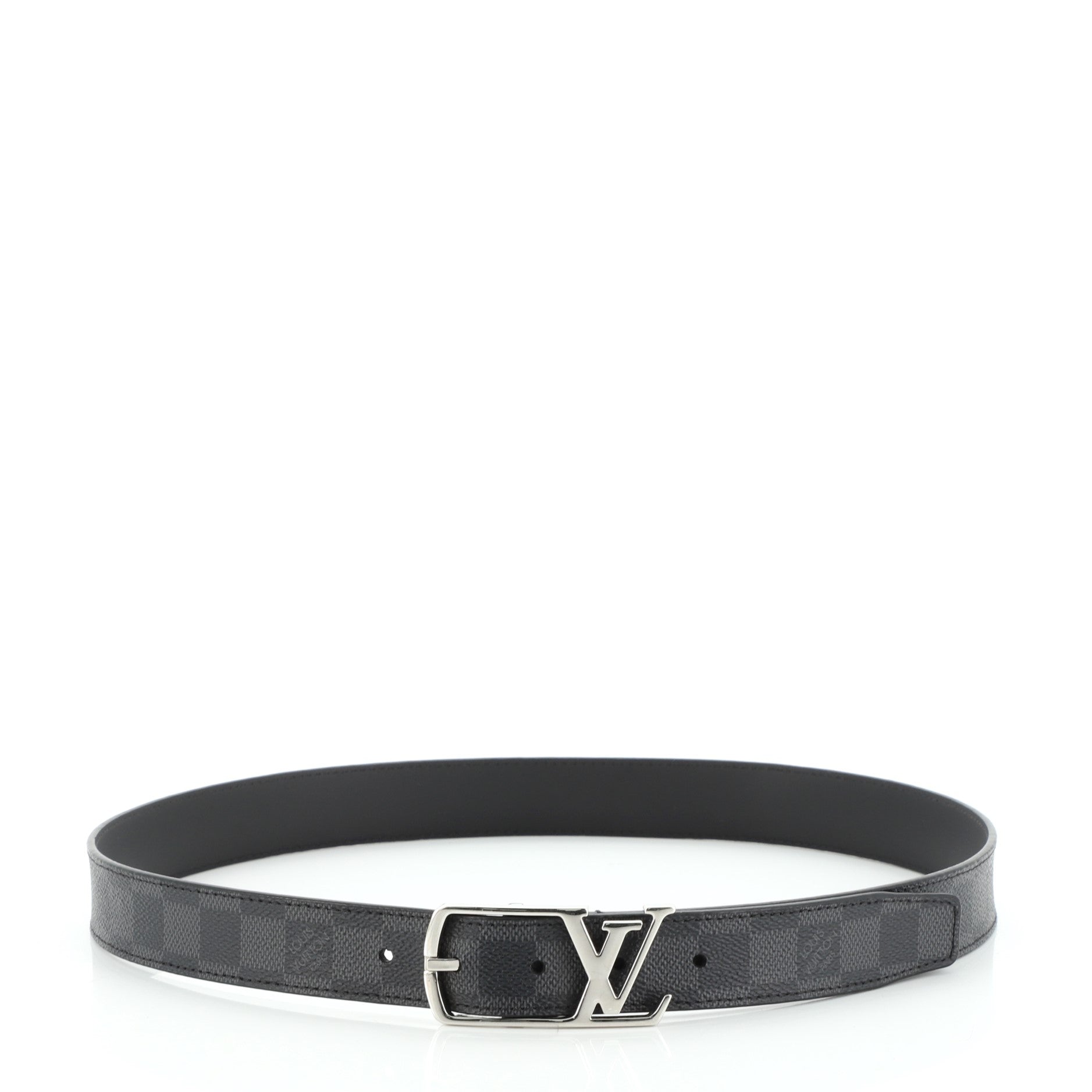 Neogram Belt Damier Graphite Medium