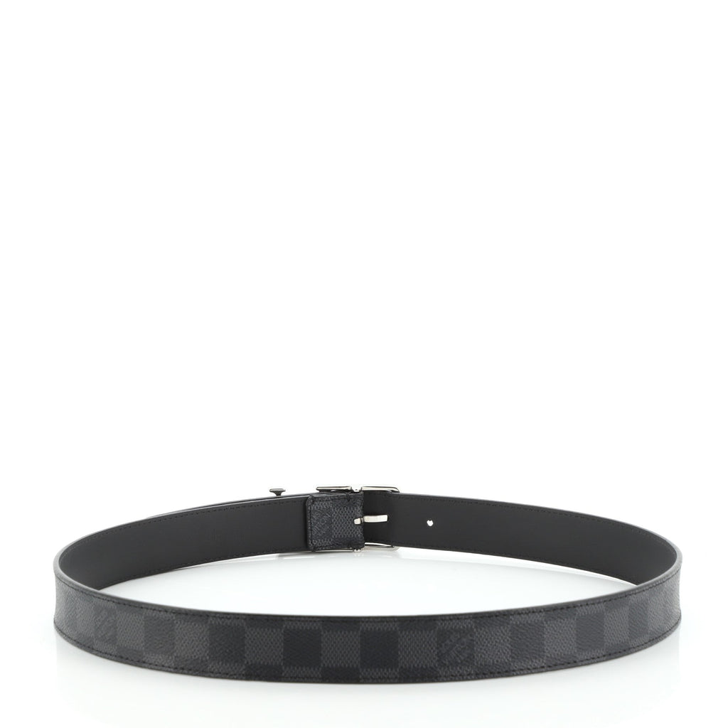 Neogram Belt Damier Graphite Medium