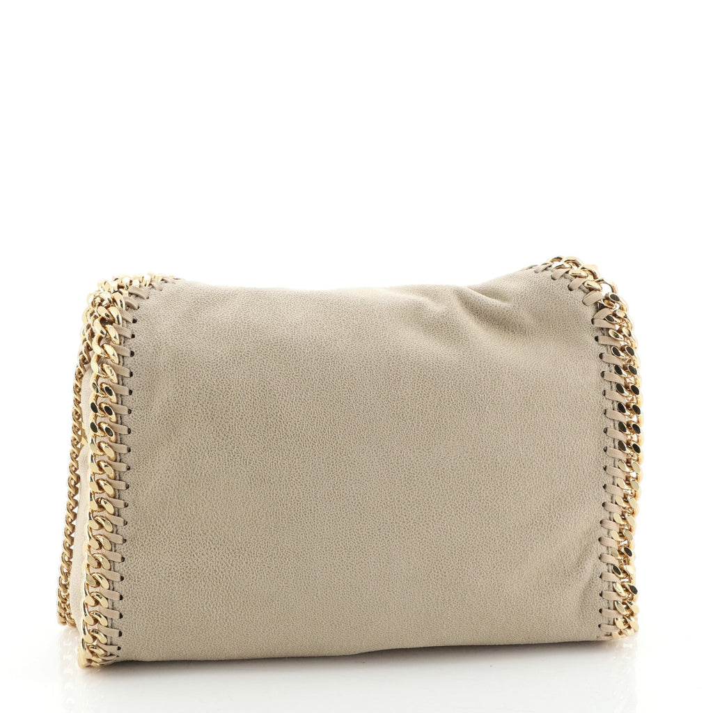 Falabella Fold Over Flap Crossbody Bag Shaggy Deer Mini