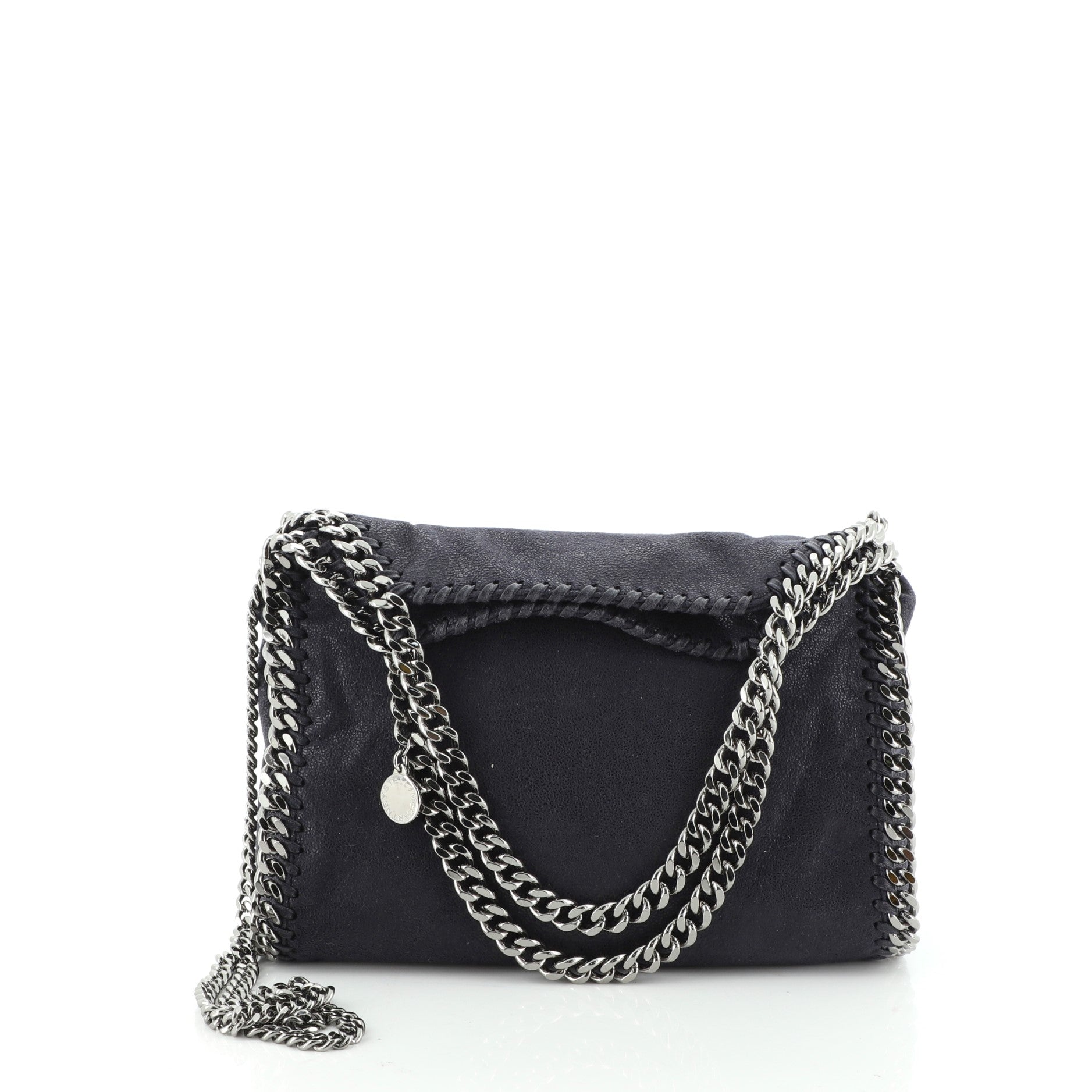 Falabella Fold Over Crossbody Bag Faux Leather Mini