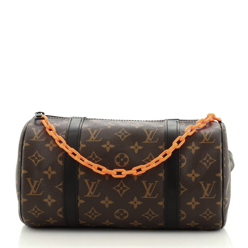 Solar Ray Papillon Messenger Monogram Canvas Mini