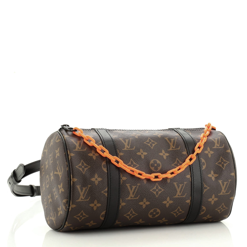 Solar Ray Papillon Messenger Monogram Canvas Mini