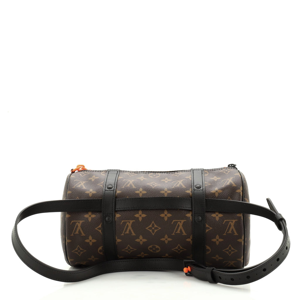 Solar Ray Papillon Messenger Monogram Canvas Mini