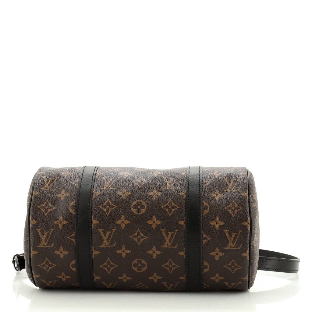 Solar Ray Papillon Messenger Monogram Canvas Mini