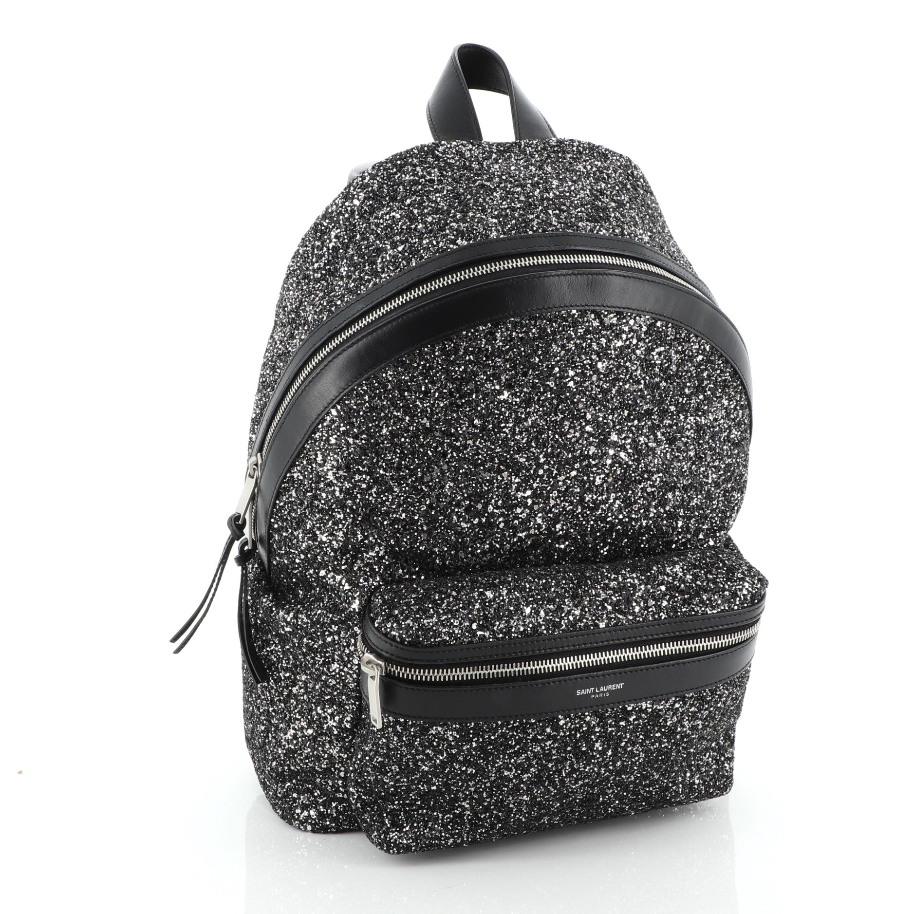 City Backpack Glitter Canvas Mini
