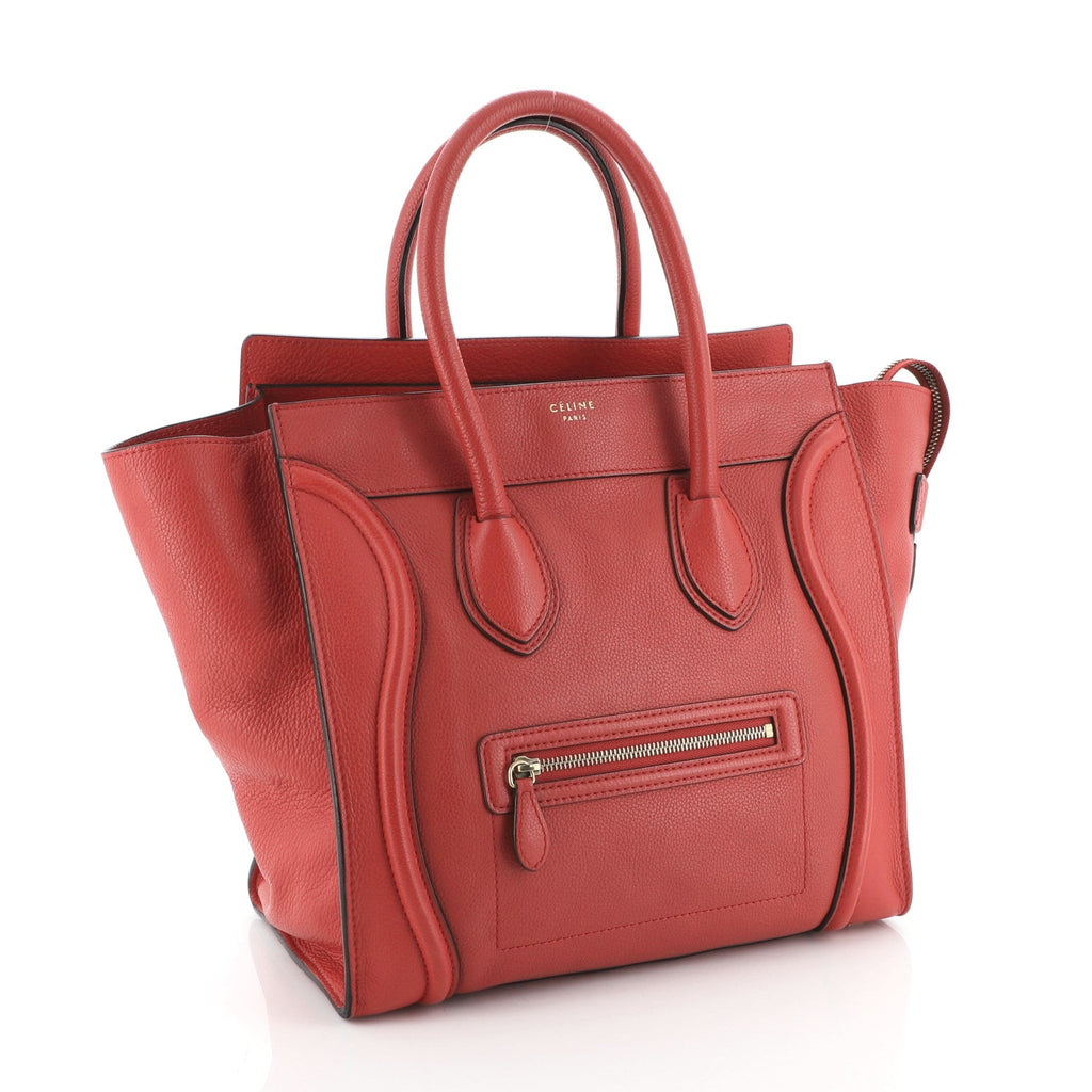 Luggage Bag Grainy Leather Mini
