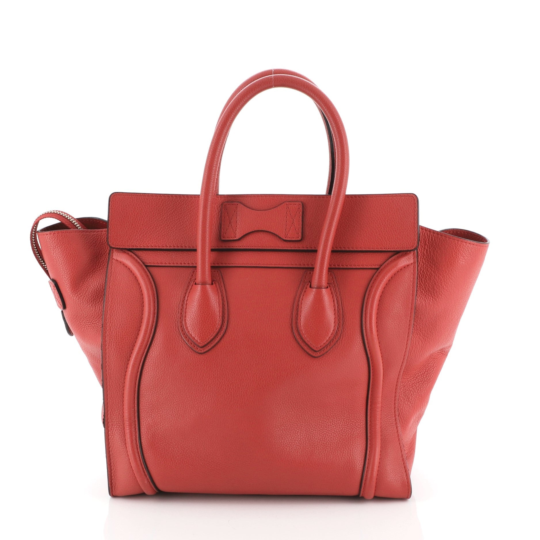 Luggage Bag Grainy Leather Mini