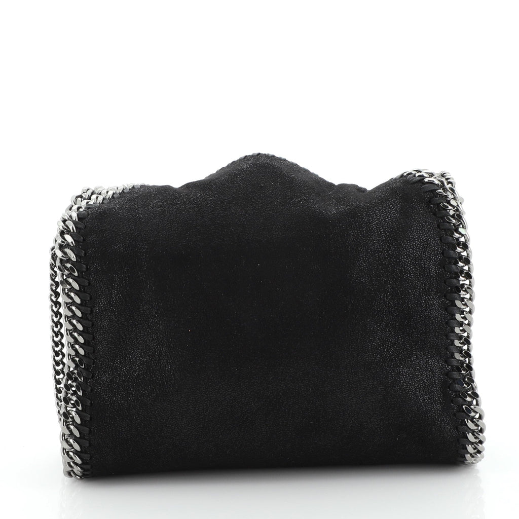 Falabella Fold Over Crossbody Bag Shaggy Deer Mini