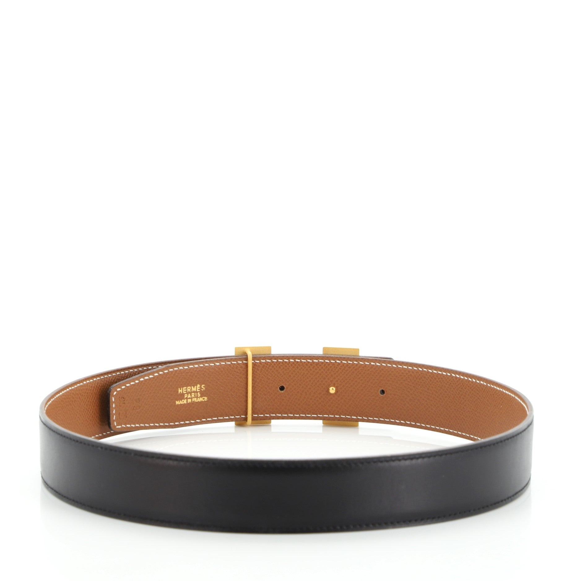 Constance Reversible Belt Leather Medium 70
