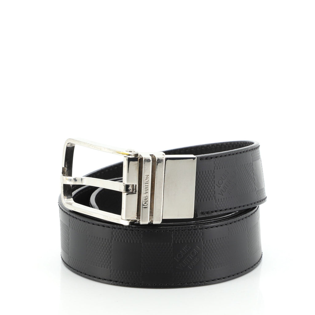 Boston Belt Damier Infini Leather Medium 85