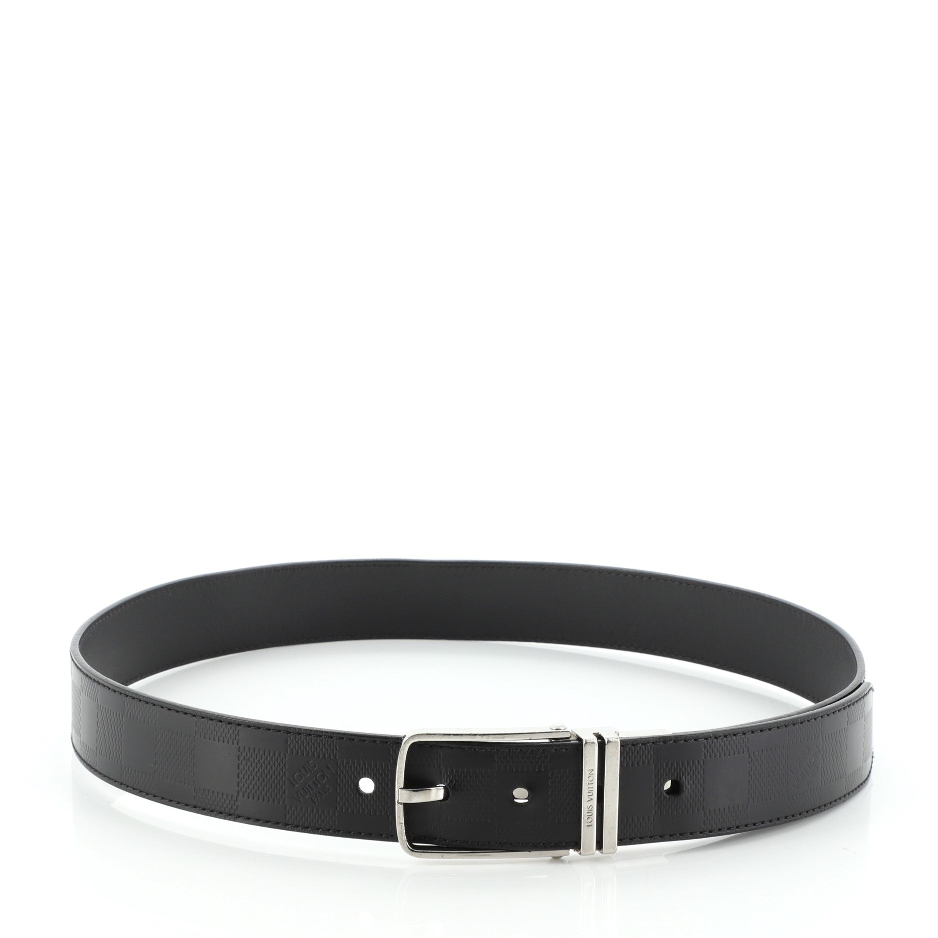 Boston Belt Damier Infini Leather Medium 85