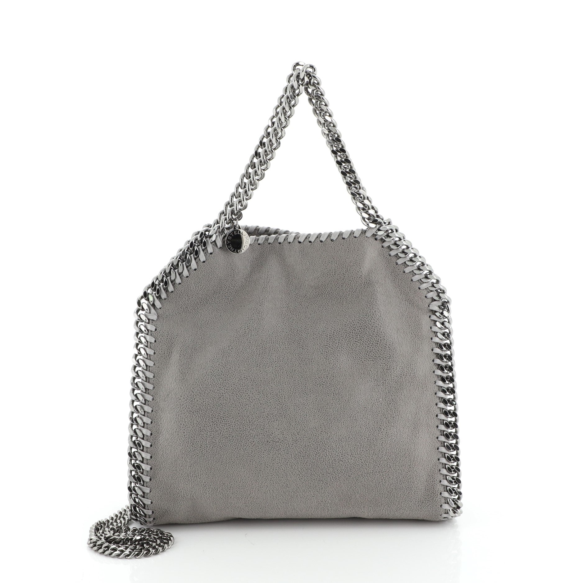 Falabella Fold Over Crossbody Bag Shaggy Deer Mini