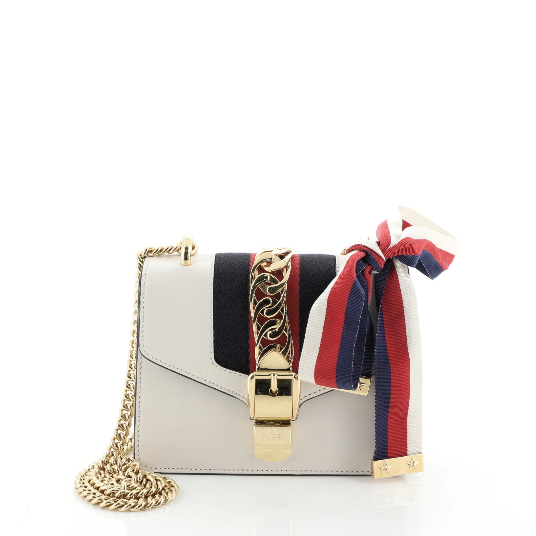 Sylvie Chain Shoulder Bag Leather Mini