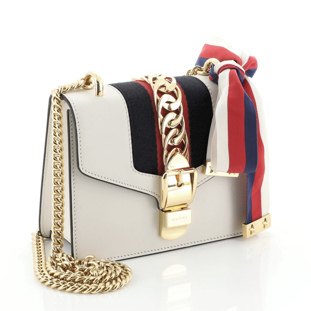 Sylvie Chain Shoulder Bag Leather Mini