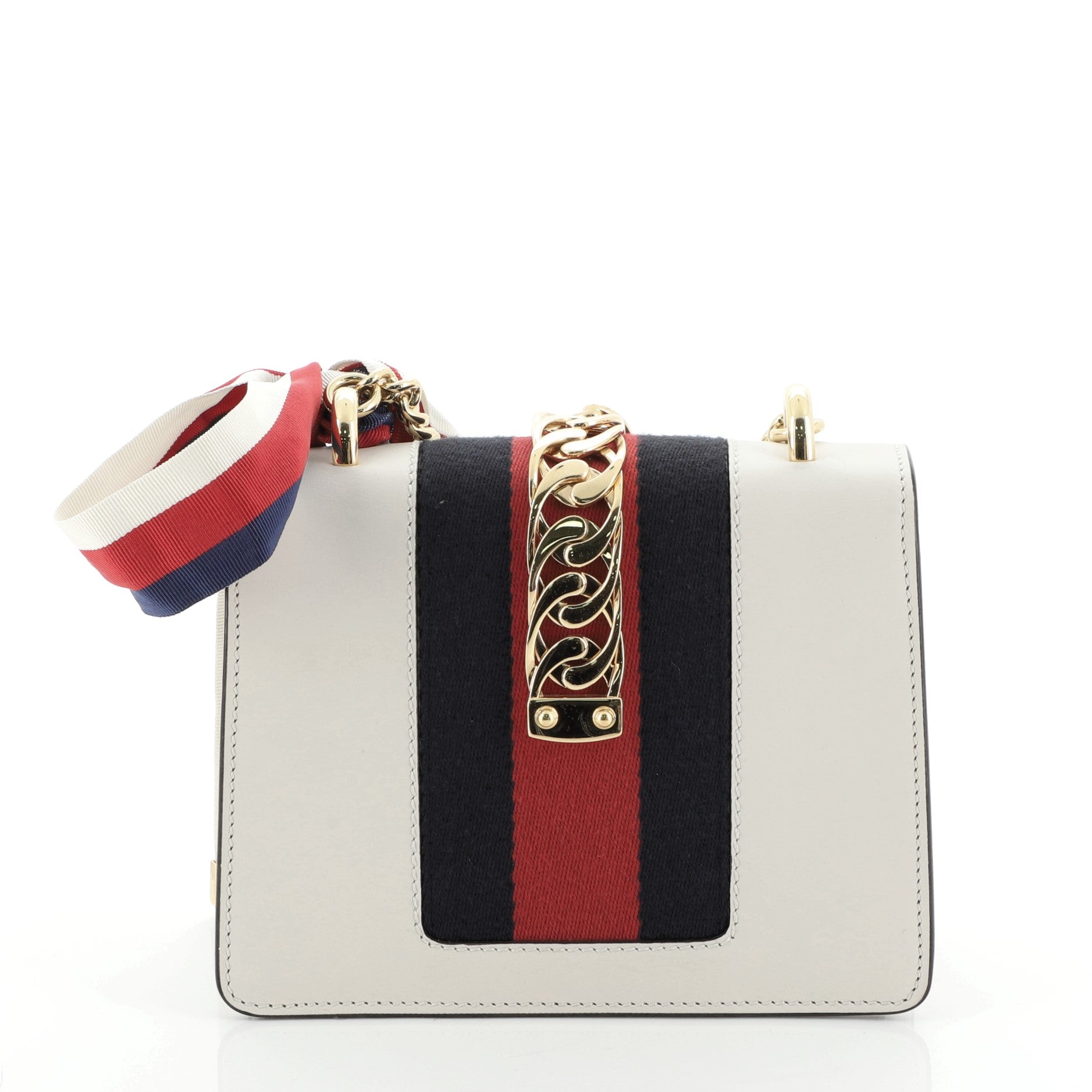 Sylvie Chain Shoulder Bag Leather Mini