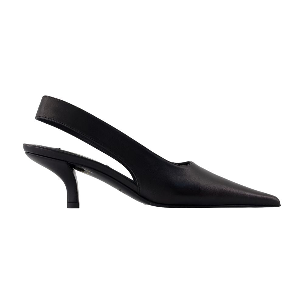 Women's Slingbacks - TOTEME - Leather - Black