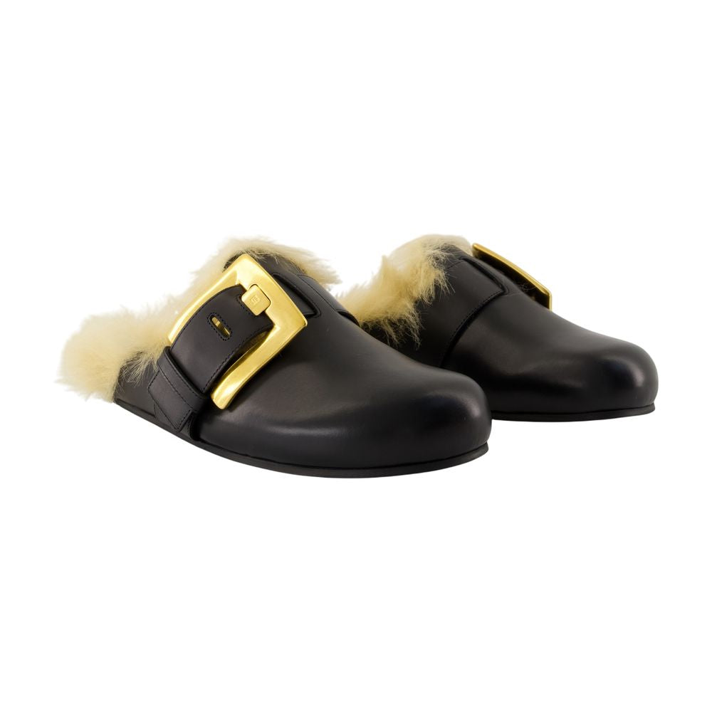 Women's Anthem Sandals - Balmain - Leather - Black