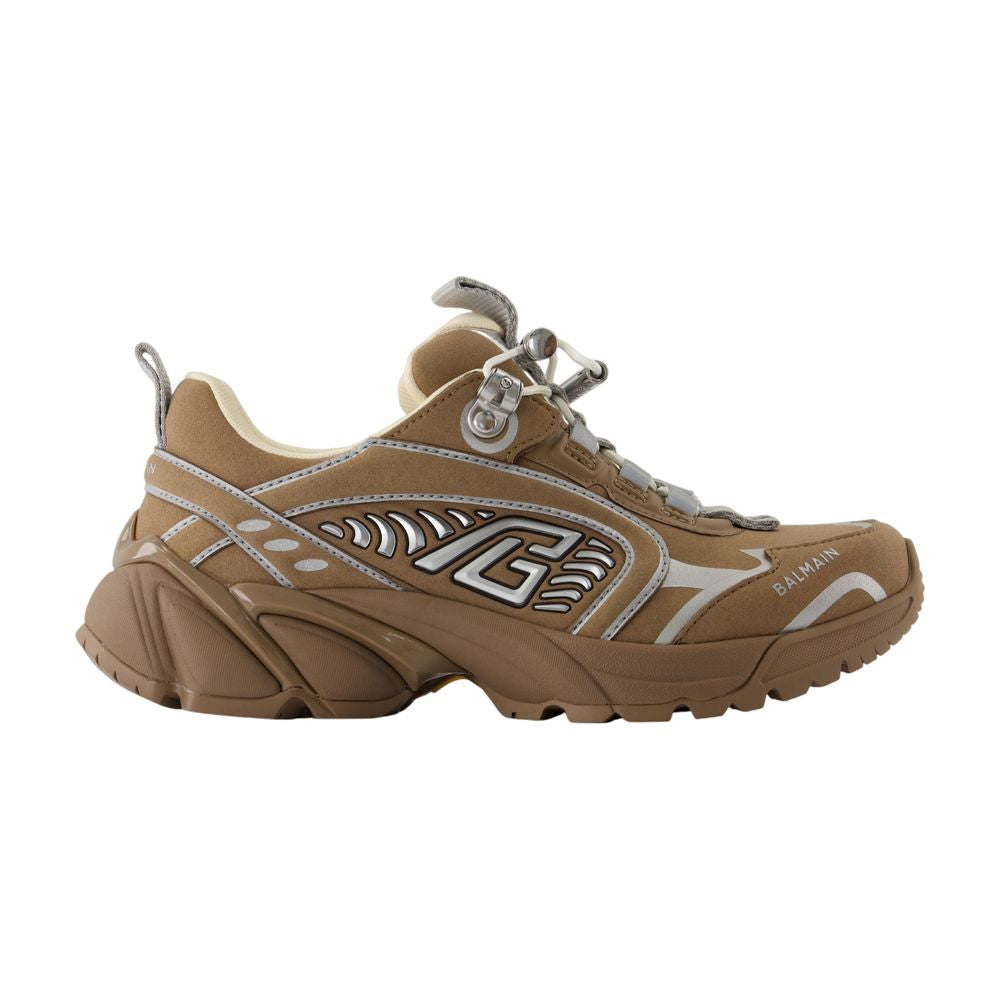 Women's Cosmic Dust Sneakers - Balmain - Leather - Neutral