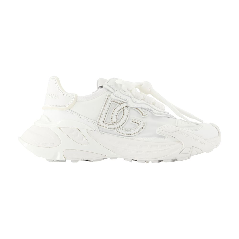Women's Fast Sneakers - Dolce&Gabbana - Rayon - White