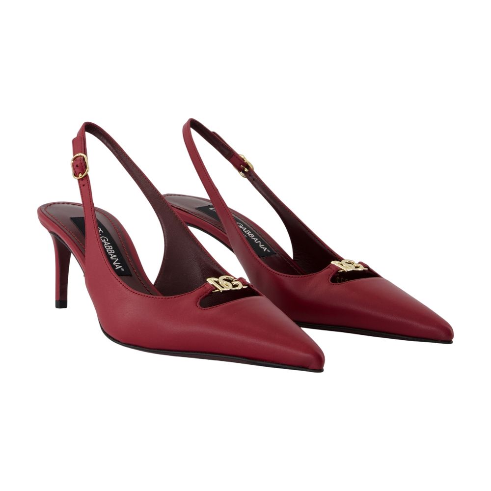 Women's Gruppo  54 Pumps - Dolce&Gabbana - Lambskin - Burgundy