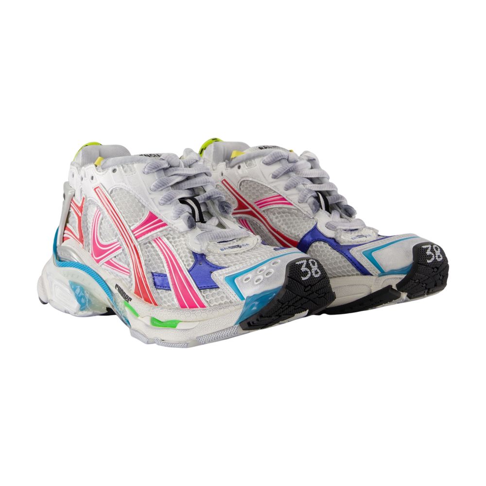 Women's Runner Sneakers - Balenciaga - Synthetic - Multicolor