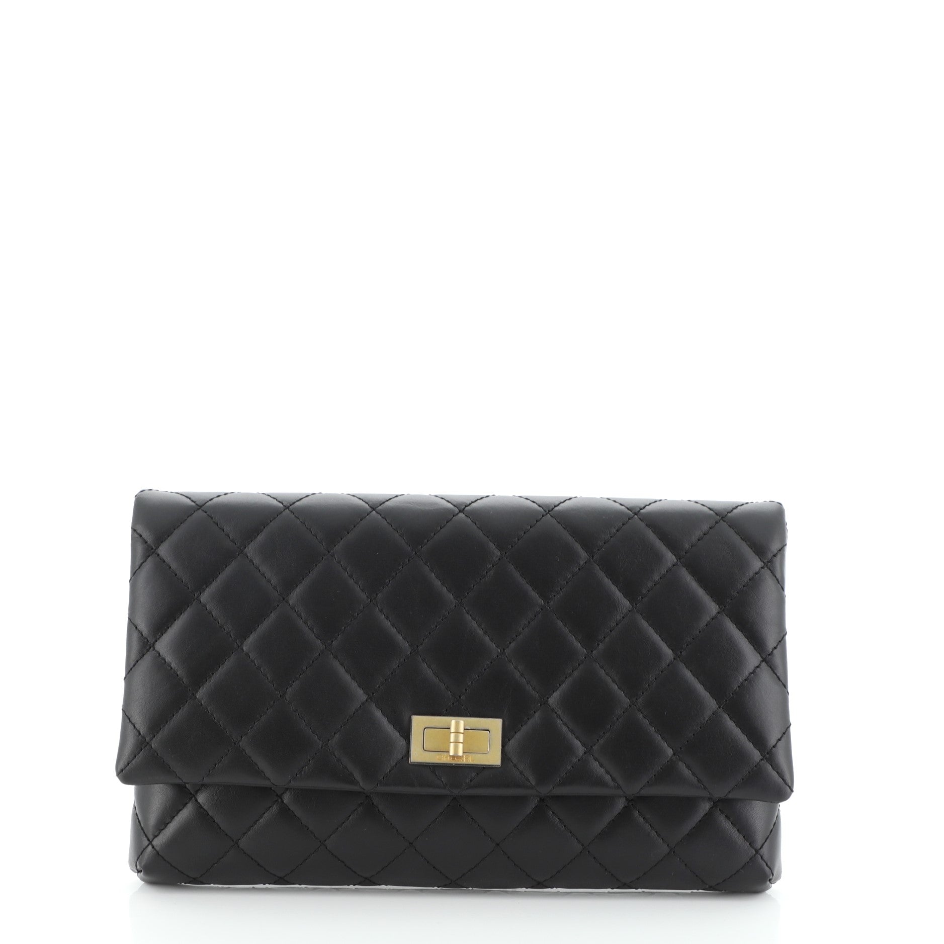 Reissue 2.55 Flap Clutch Quilted Aged Calfskin