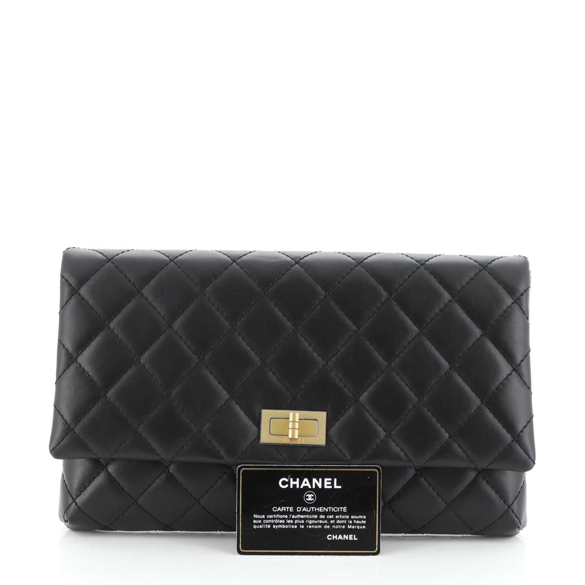 Reissue 2.55 Flap Clutch Quilted Aged Calfskin