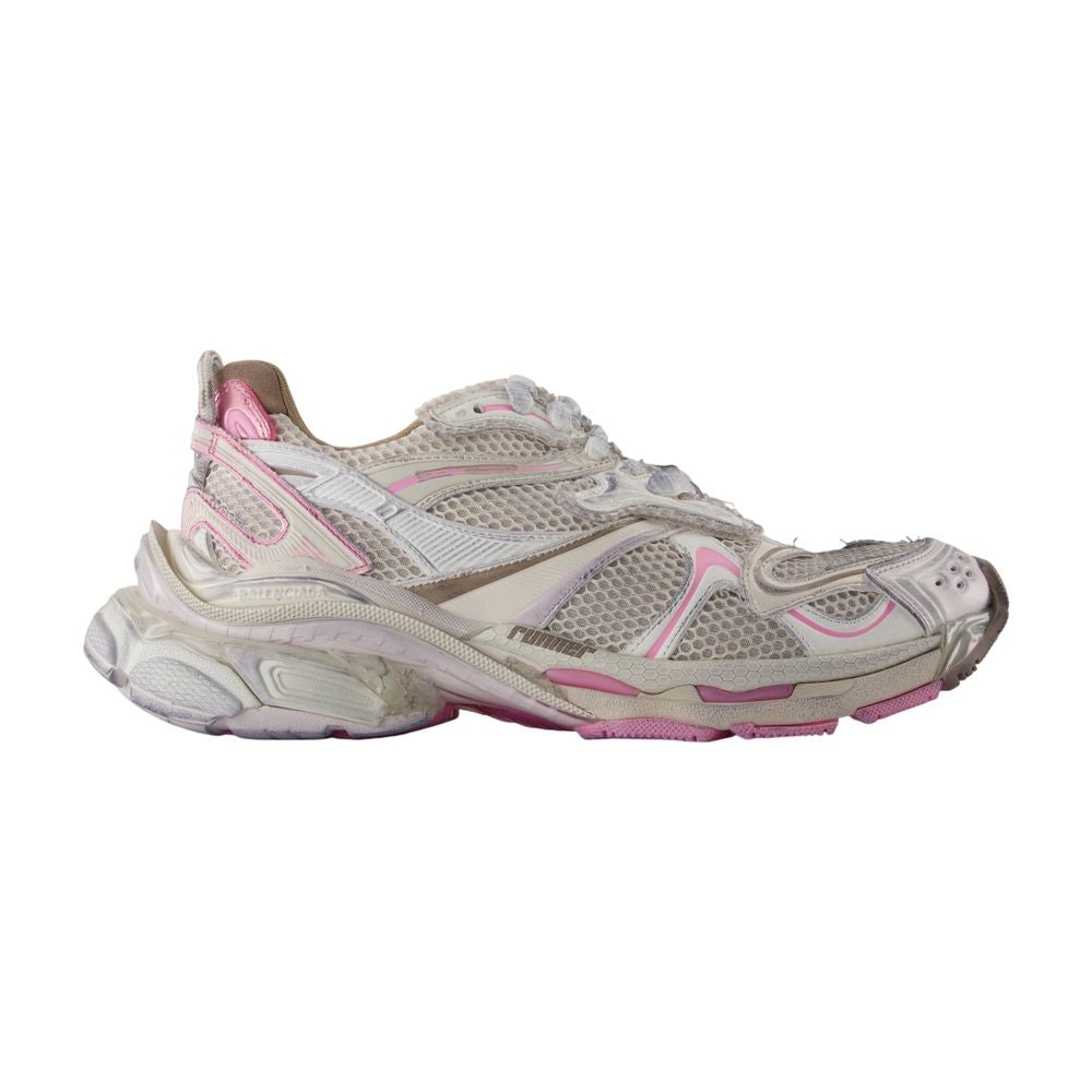 Runner 2 Sneakers - Balenciaga - Synthetic - Beige