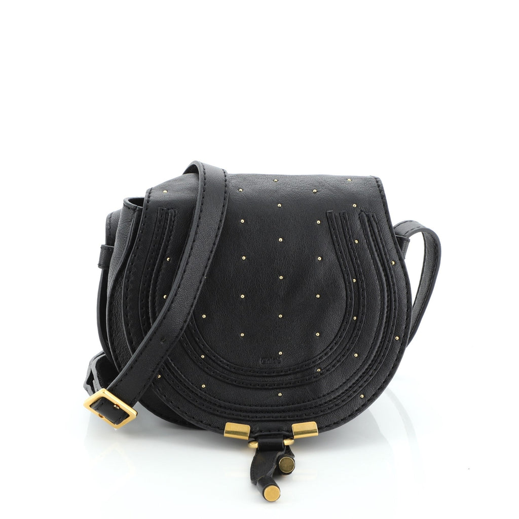 Marcie Crossbody Bag Studded Leather Mini