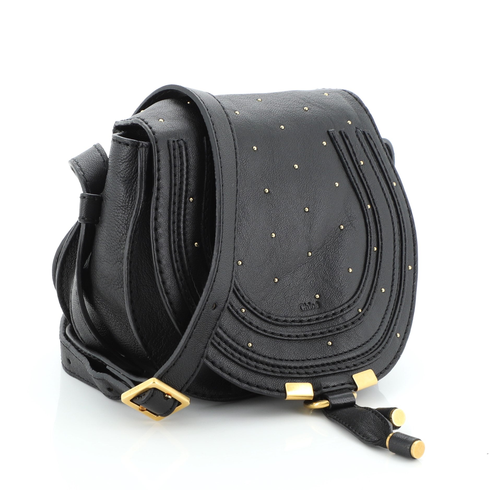 Marcie Crossbody Bag Studded Leather Mini