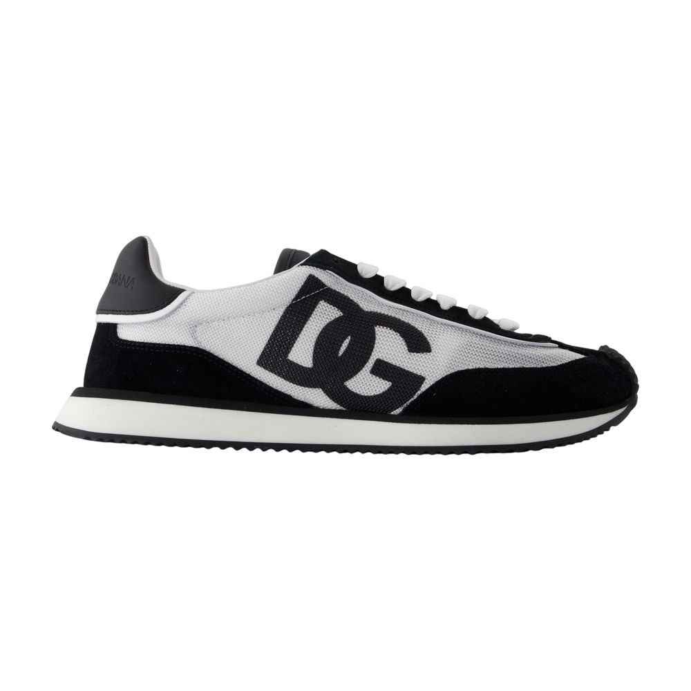 Women's Sneakers Cushion - Dolce&Gabbana - Leather - White