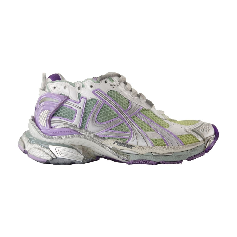 Women's Runner Sneakers - Balenciaga - Synthetic - White