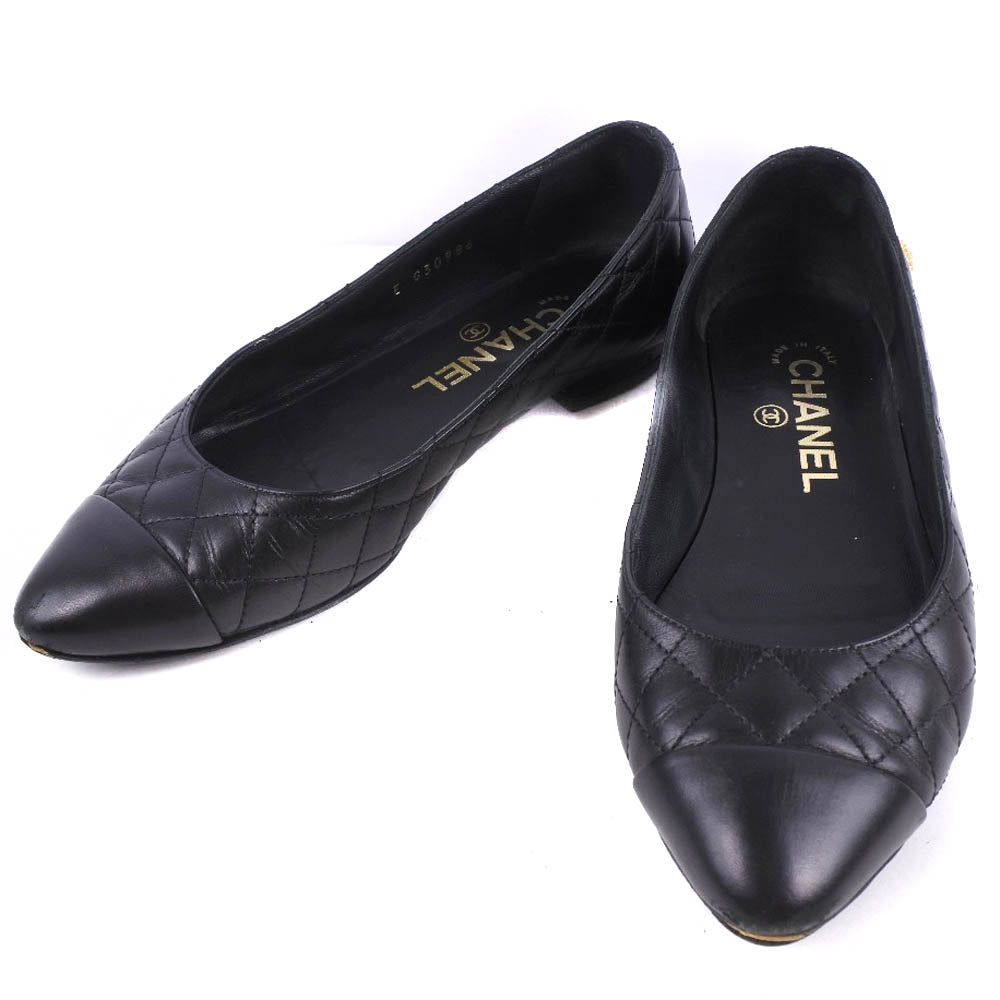 Chanel Matelasse Calf Pumps